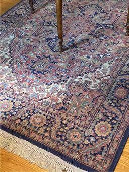 ORIENTAL RUG - IN BLUED AND REDS