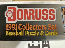 1991 DONRUSS BASEBALL WITH PUZZLE CARDS