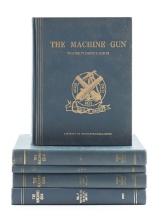 LOT OF VOLUMES 1-5 OF "THE MACHINE GUN" BY GEORGE M. CHINN.