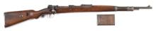 (C) 1938 MAUSER 42 CODE K98 BOLT ACTION RIFLE.