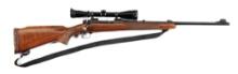 (C) WINCHESTER MODEL 70 FEATHERWEIGHT BOLT ACTION RIFLE.