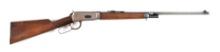 (C) SPECIAL ORDER STAINLESS BARREL WINCHESTER MODEL 55 LEVER ACTION RIFLE.