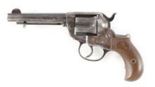 (C) COLT MODEL 1877 DA LIGHTNING DOUBLE ACTION REVOLVER