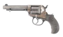 (A) COLT 1877 THUNDERER .41 COLT DOUBLE ACTION REVOLVER (1886)