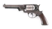 (A) STARR ARMS US MODEL 1858 DOUBLE ACTION ARMY 44 CONVERSION REVOLVER