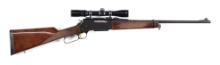 (M) BOXED BROWNING MODEL 81 BLR LEVER ACTION RIFLE IN .358 WINCHESTER.