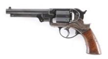 (A) US ISSUE STARR ARMS MODEL 1858 ARMY PERCUSSION REVOLVER.