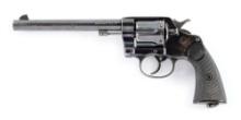 (C) COLT NEW SERVICE DOUBLE ACTION REVOLVER.