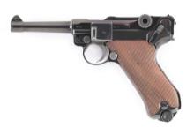 (C) MAUSER 42 CODE 1939 LUGER P.08 SEMI-AUTOMATIC PISTOL.