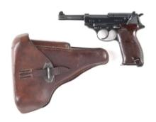 (C) WWII GERMAN SPREEWERKE P.38 SEMI AUTOMATIC PISTOL.