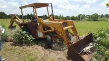 John Deere 310A Salvage Backhoe