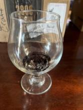 Box Lot of Craft Brewery Tulip Glasses