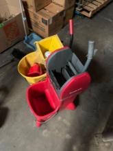 (2) Mop Buckets