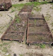 Steel Mesh Platforms - Approx. 87"& 185"