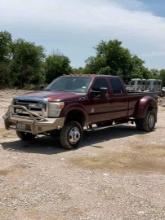 2012 FORD F350 DUALLY