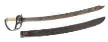 Native used Dutch Netherlands Klewang Naval Cutlass (KDW)