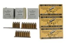 Pre-WW2 9x23mm Styer Ammo 245 Rounds  (EDN)