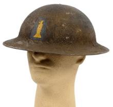 US Military WWI issue M1917 77th Infantry Division "Doughboy" Helmet (A)
