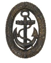 German WW2 Kriegsmarine Officer of the Watch Badge (JMT)