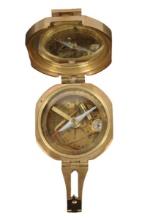 Antique Stanley, London Brass Compass (HRT)