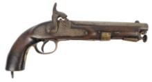 British East Indian Government .577 Caliber Cavalry Percussion Pistol - Antique (N2L1)