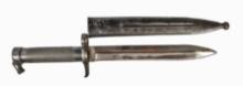 Swedish Military WWI-II M1896 Mauser Rifle Bayonet (J2D)