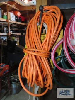 Heavy duty extension cords, rope lighting, and etc