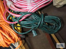 Heavy duty extension cords, rope lighting, and etc