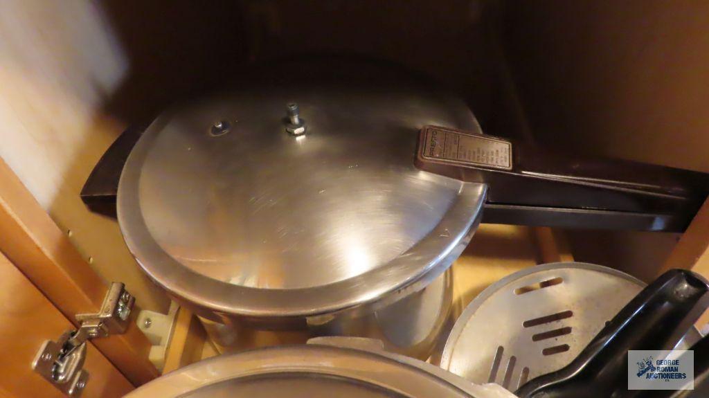 Two Presto pressure cookers