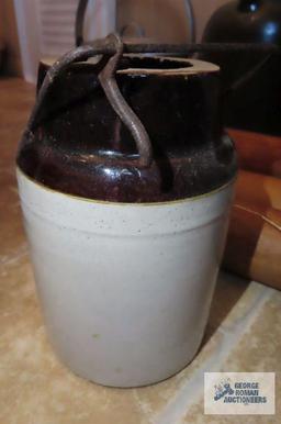 Crock canning jar