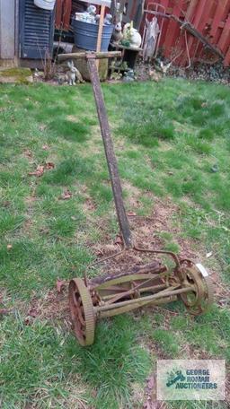 Antique lawn mower