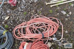 Lot of heavy duty extension cords