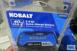 Kobalt 40V max battery