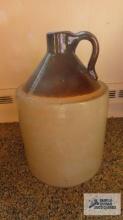Unmarked, brown top jug