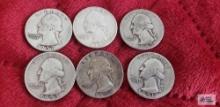 Six quarters including 1945, 1946, 1951, 1953, 1957 and 1963