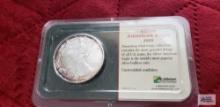 2005 silver American Eagle one dollar coin, 1 oz fine silver