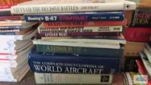 Lot of war books including Vietnam, civil war, aircraft books