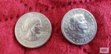 (2)...1979 Susan B. Anthony one dollar coin