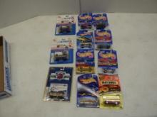 Assorted Hot Wheels/Matchbox in Blister Packs w/ Indy 500 Racing Campions F1 Car and Indy Cars