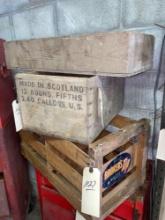 Antique Wood crates