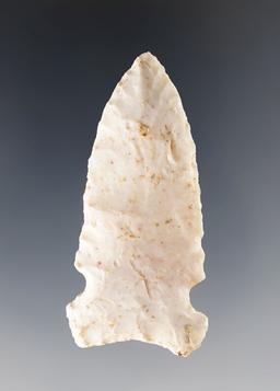 Nice 2 3/16" Graham Cave made from Burlington Chert. Found in Southern Illinois.