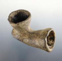 2 1/2" Mississippian Clay Pipe in nice condition.