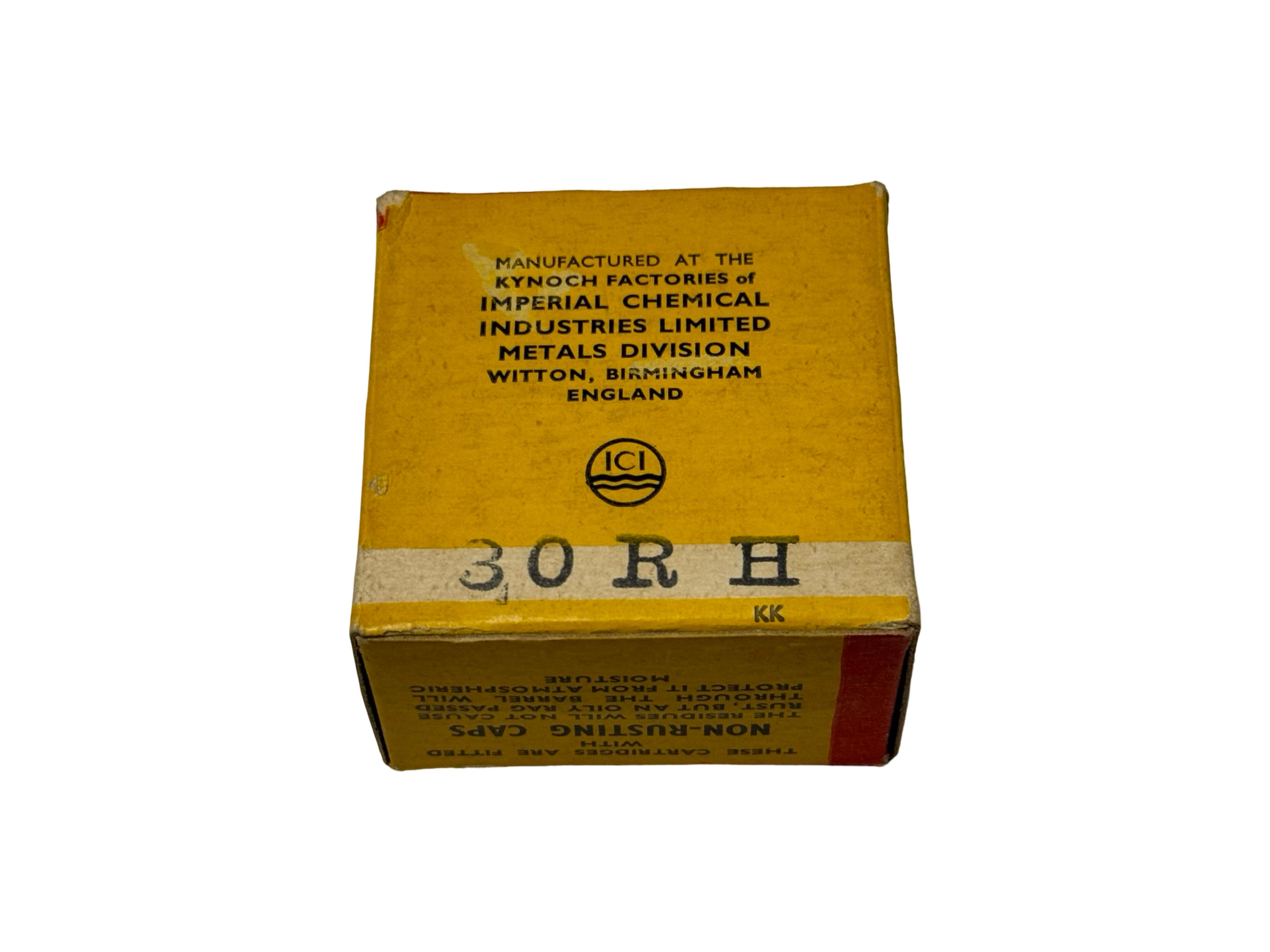 NIB Factory 25rds. of .38 AUTOMATIC 130gr. Solid Kynoch Ammunition