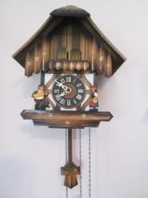 Vintage German Figural Cuckoo Clock