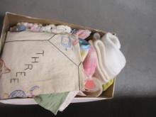 Old Baby Blankets, Burping Cloths and Baby Security Blankets