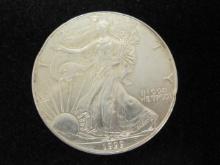 American Eagle Silver Dollar- 1999