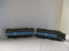 Lionel BM Diesel Switcher Train Engine and Passenger Car O Scale Electric Train Cars