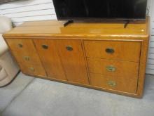 Stanley Furniture Oak Console/Dresser Cabinet