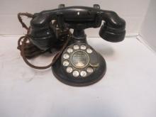 Antique 1921 Western Electric Rotary Dial Desk Phone