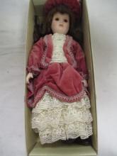 Bradley's Porcelain Collectible Doll